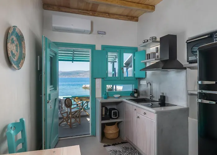 Turquoise Boathouse In Klima II