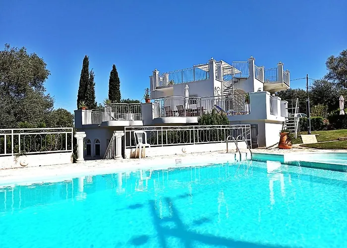 Jalna Apartments By Air Vitesse - Stunning Sea & Mountain Views With Pool - Kassiopi