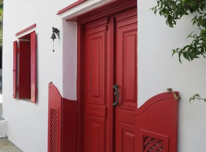 Red Windows To Blue Sky