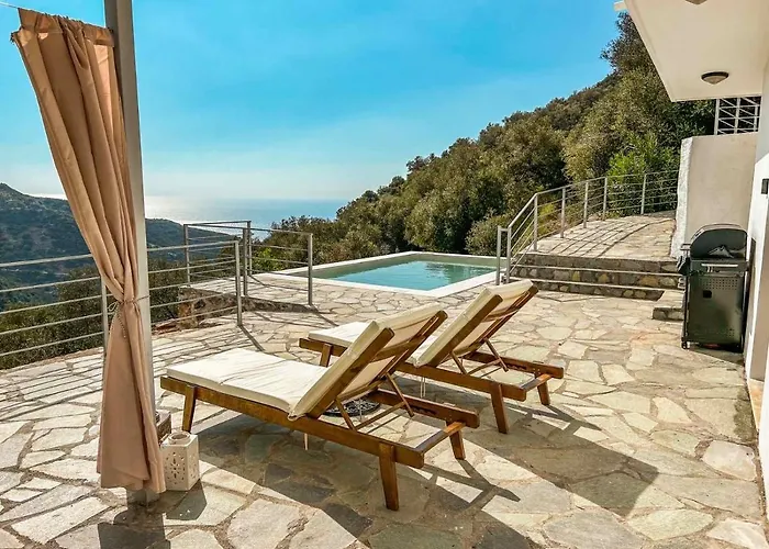 Kampos View - Quiet House At The End Of The Road, Private Pool