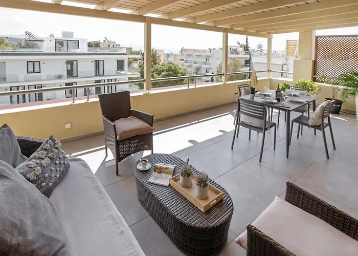 Sea View Penthouse In Vari