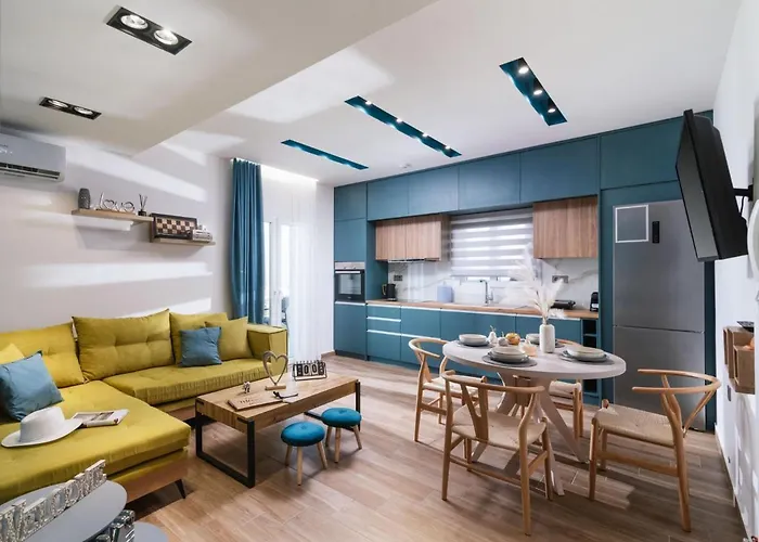 Blue Apartment In The Hill