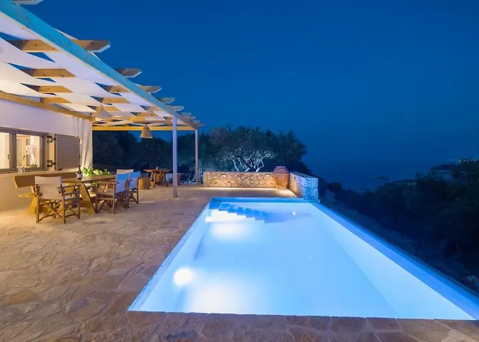 Villa Seva Sea View - Perfect For Romantic Getaways With Pool And Sunrise & Sea Views