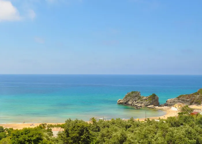 Apartments And Studio With Swimming Pool And Sea View In Pelekas Beach, Corfu