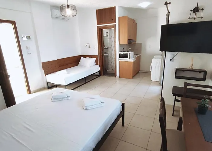 Dedalos N3 Sea View Apartment-30 Metres From The Beach