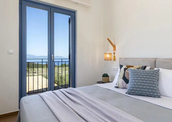 Villa Ariste With Stunning Views Near Fiscardo
