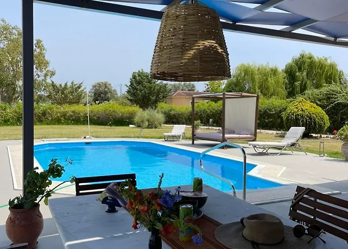 Seaview Villa Aris With Private Pool By Lefkadastay