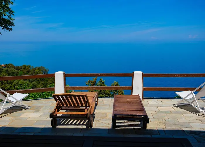 Hideaway In Damouchari With Private Access To Sea Anna\'S Horizon