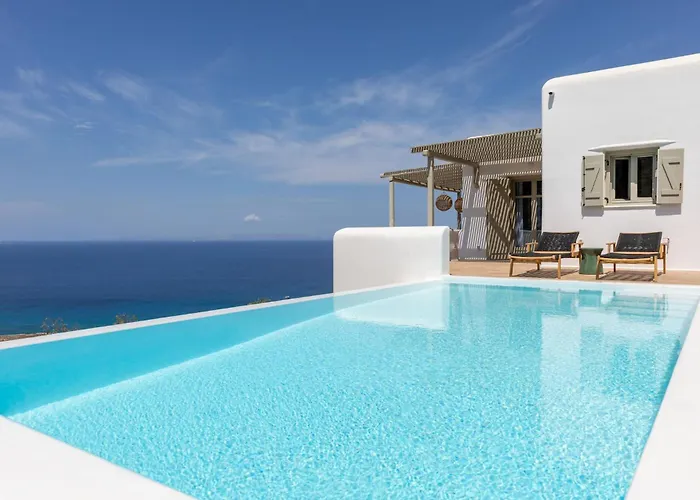 New Twin Villas In Mykonos Pool & Stunning Views