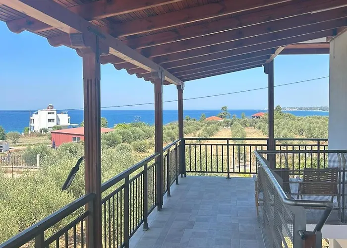 Villa Blanca With Sea View Near Sozopoli