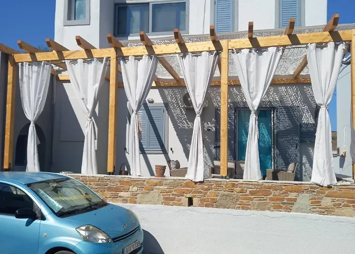 Κυκλαδίτικη Βίλα Στην Παραλία Αντώνηδες, Κύθνου