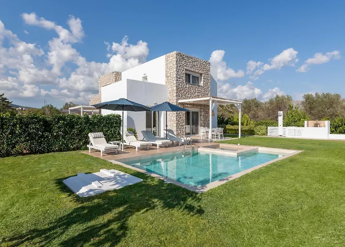 Ossiano Pool Villas,Heating Pool, 2 Min Drive To Haraki Beach & 10 Min To Lindos