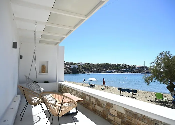 Beachfront Cycladic Suite Irene Apartments Boutique Hotel