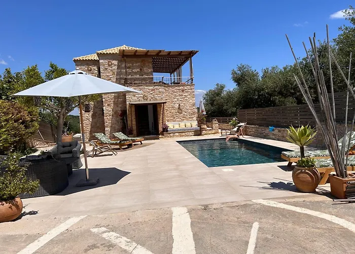 Peroulia Stone Villa Koroni - Grece, Peloponnese