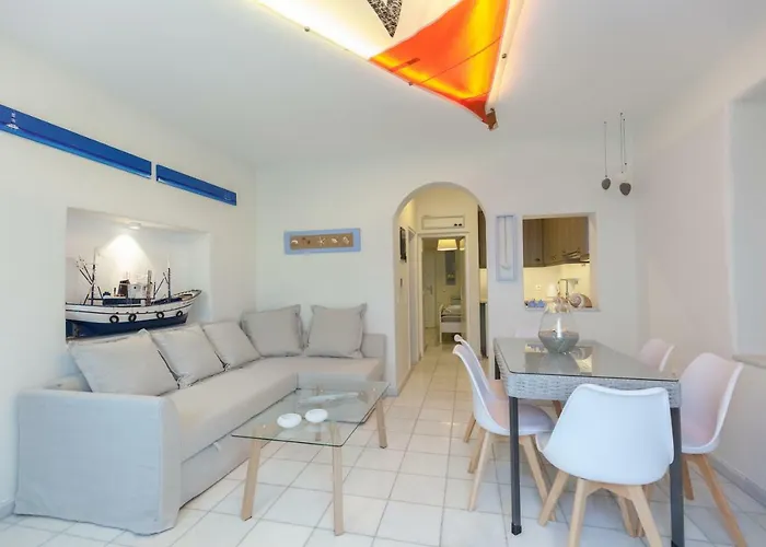 Pebbles 1Bd House With Sea View In The Heart Of Naousa