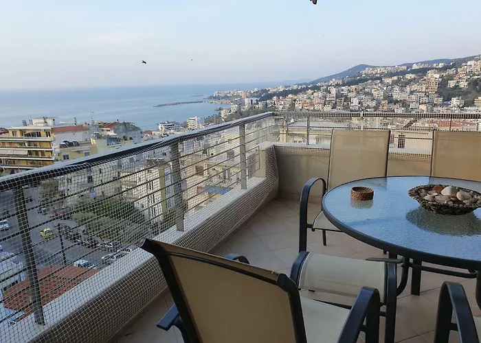Christos House-- Comfortable Apartment With Great View And Private Parking !