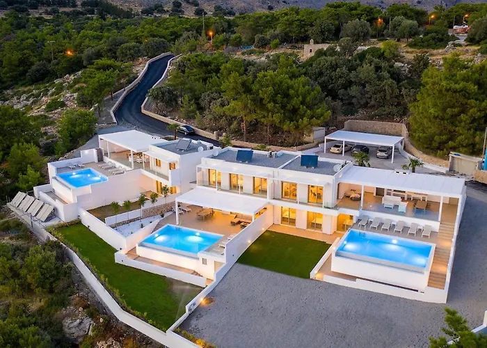 Villa Mimosa In Pefkos
