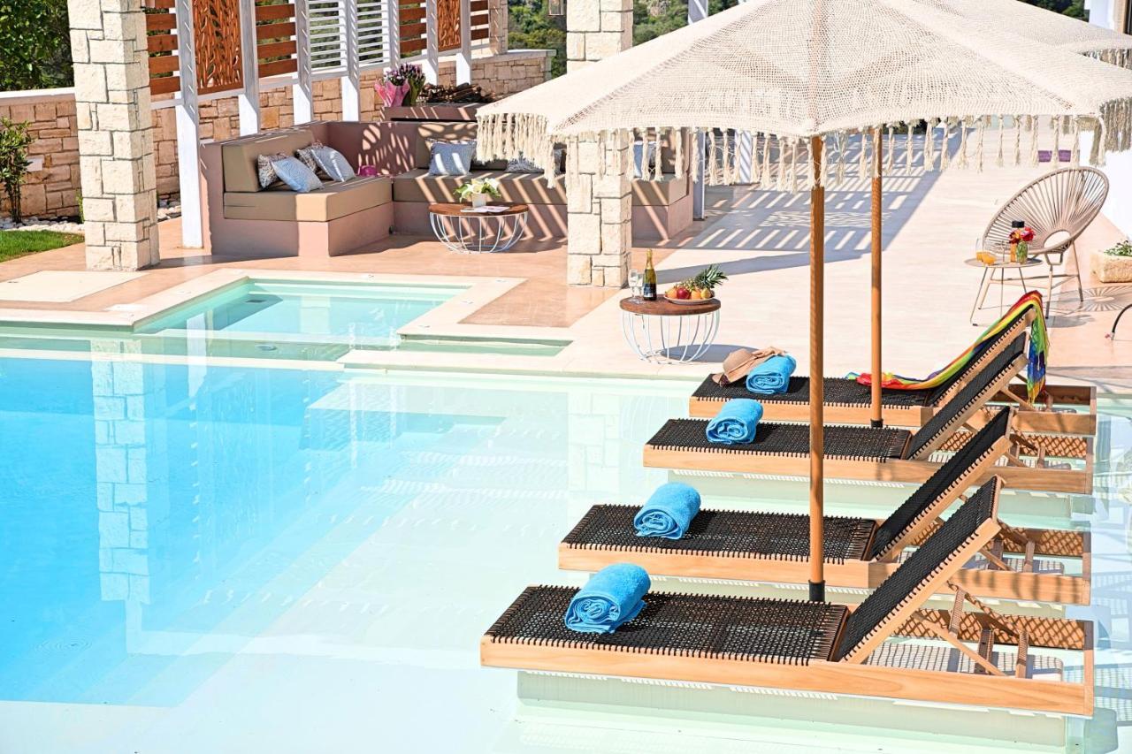 Blue Heated Pool Georgioupoli