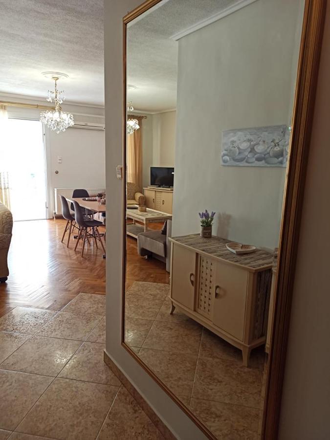 Golden Mirror In Apartment