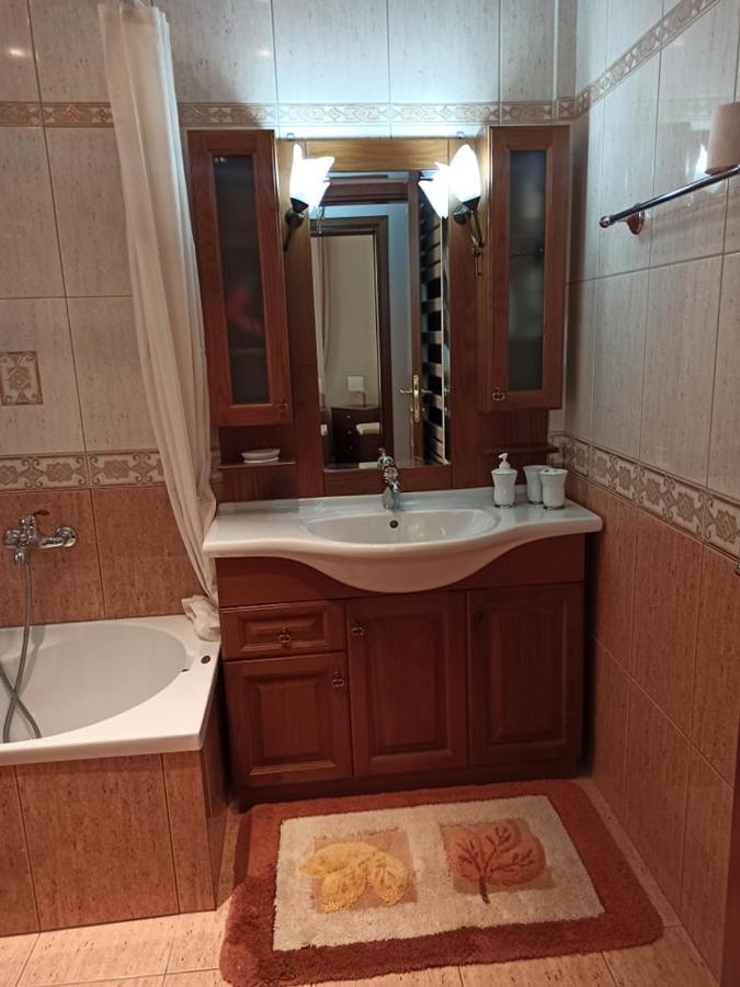 Golden Mirror In Apartment