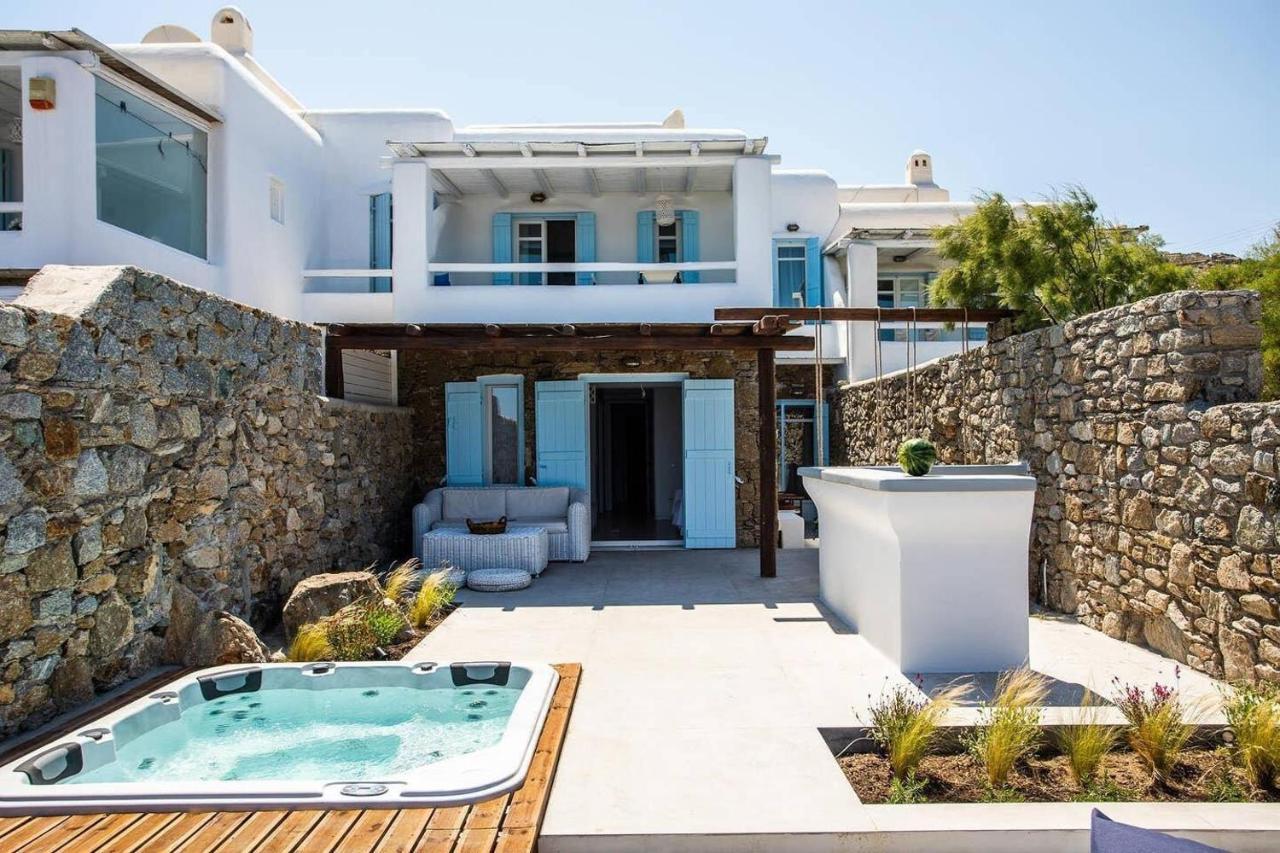 Villa Anasa Private Pool & Jacuzzi 8pax At Panormos Panormos (Mykonos)