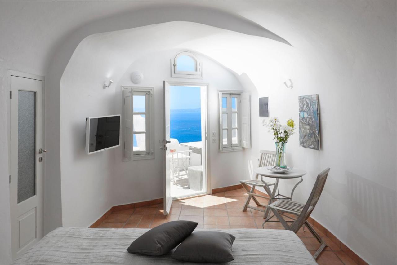 Villa Elegant Santorini House Villa Horizon Caldera View-Outdoor Hot Tub Oia *