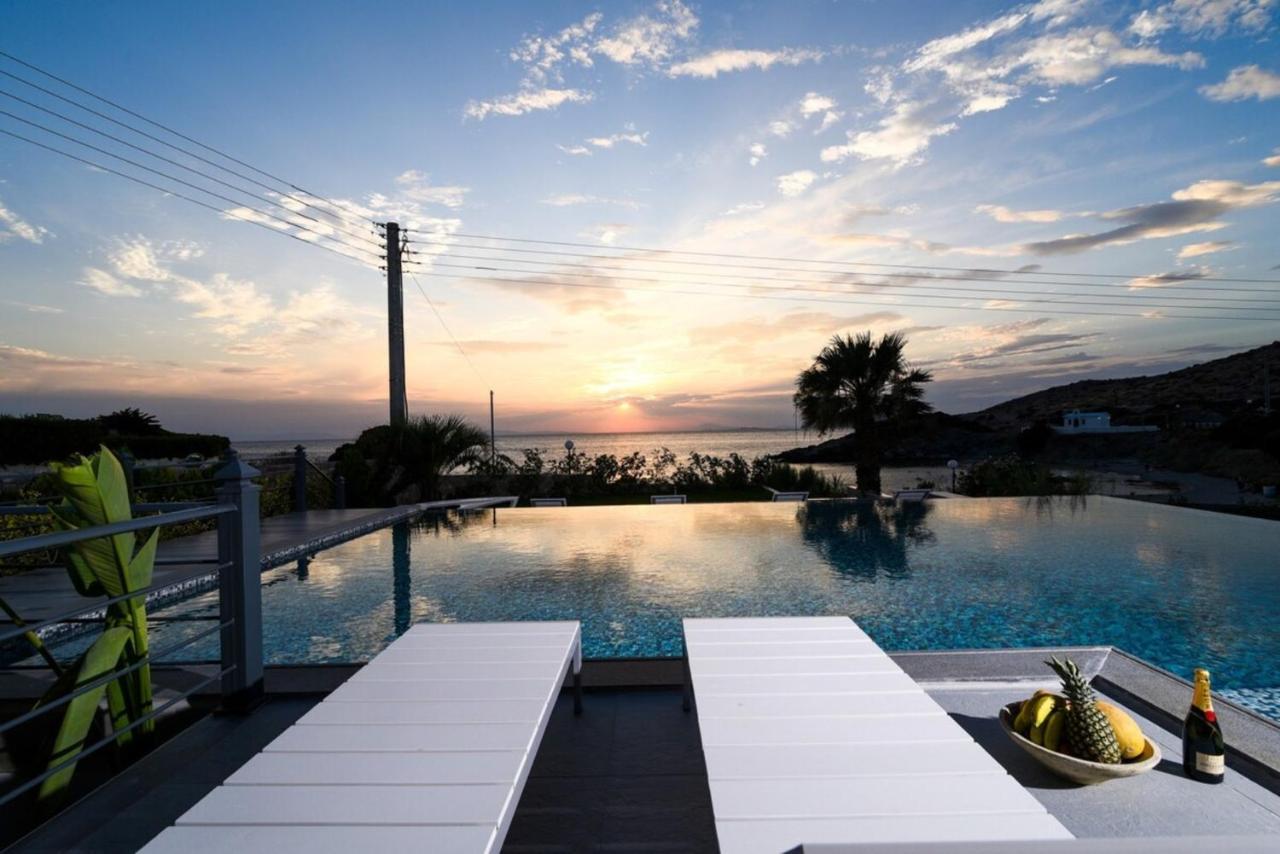 Villa Luxury Beachfront Selenia Platinum In Sounio