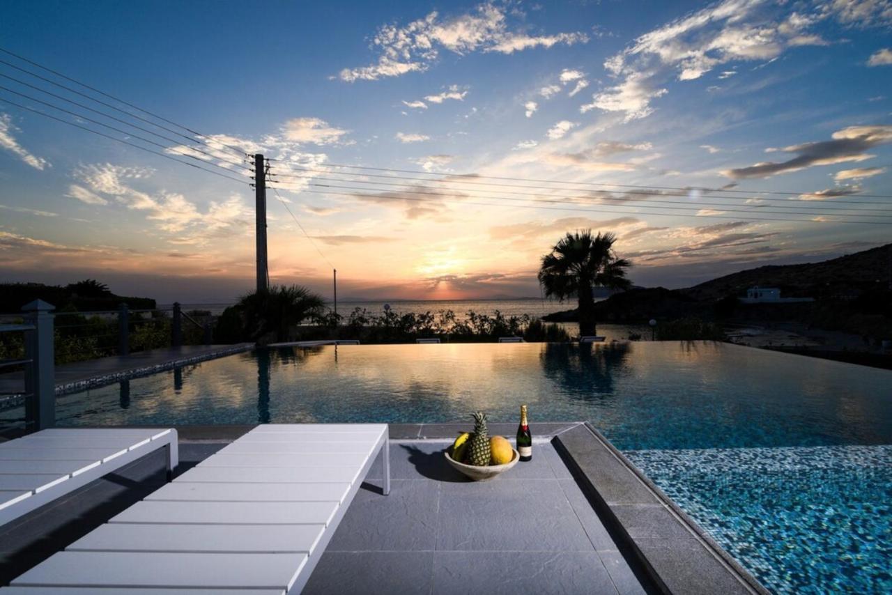 Luxury Beachfront Selenia Platinum In Sounio Villa Sounion