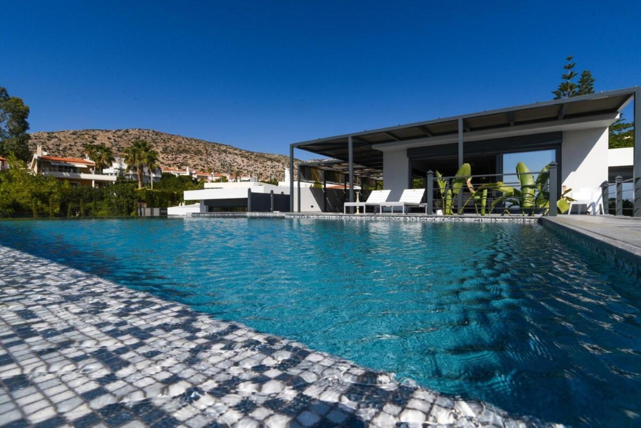 Luxury Beachfront Selenia Platinum In Sounio Villa