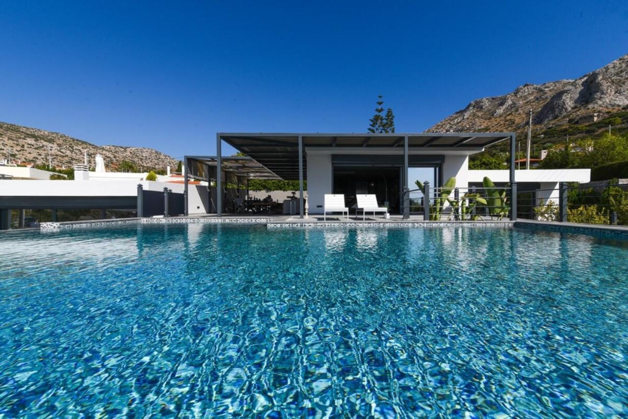 Luxury Beachfront Selenia Platinum In Sounio * Sounion