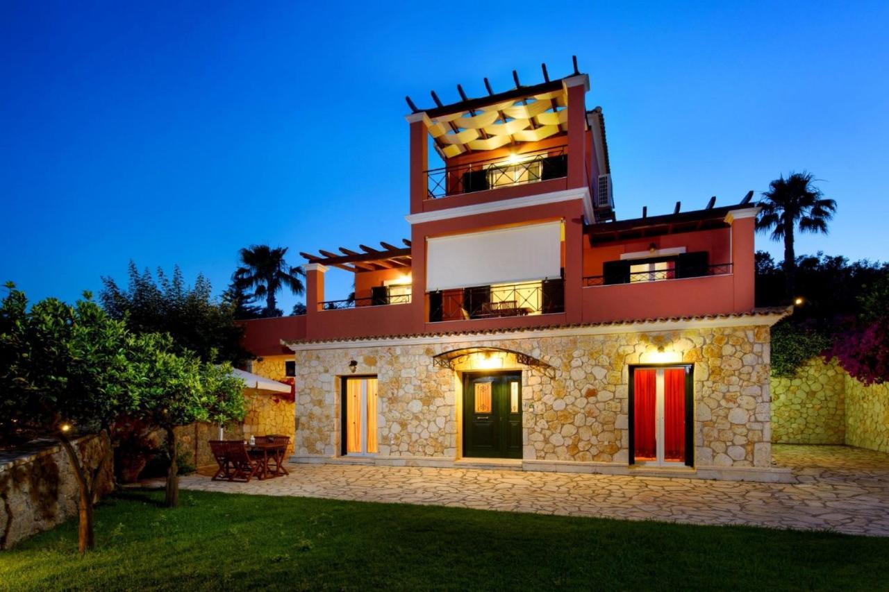 Villa Luxury Corfu Villa Villa Dassia Rose Private Pool 4 Bedrooms Dafnila