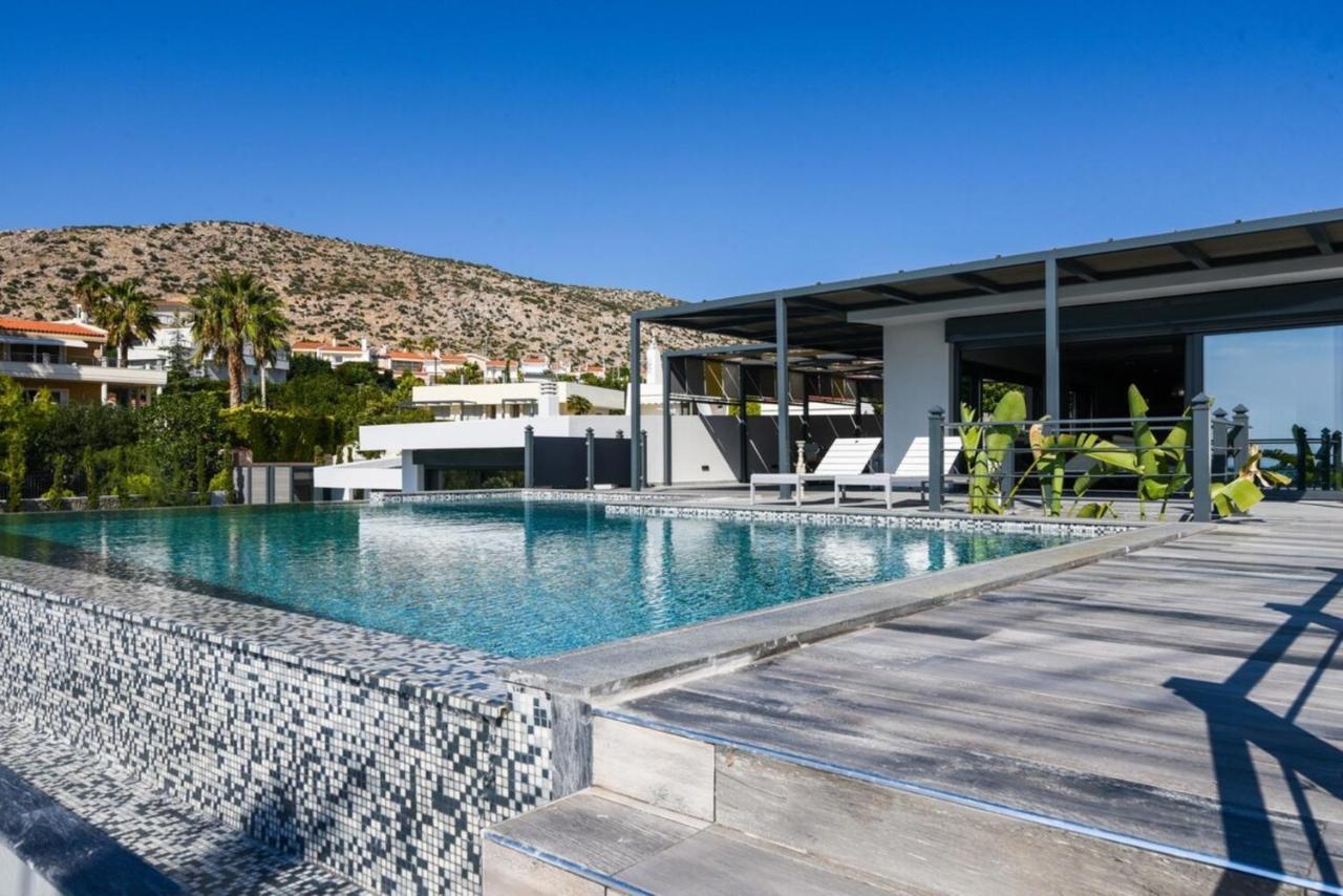 Luxury Beachfront Selenia Platinum In Sounio * Sounion