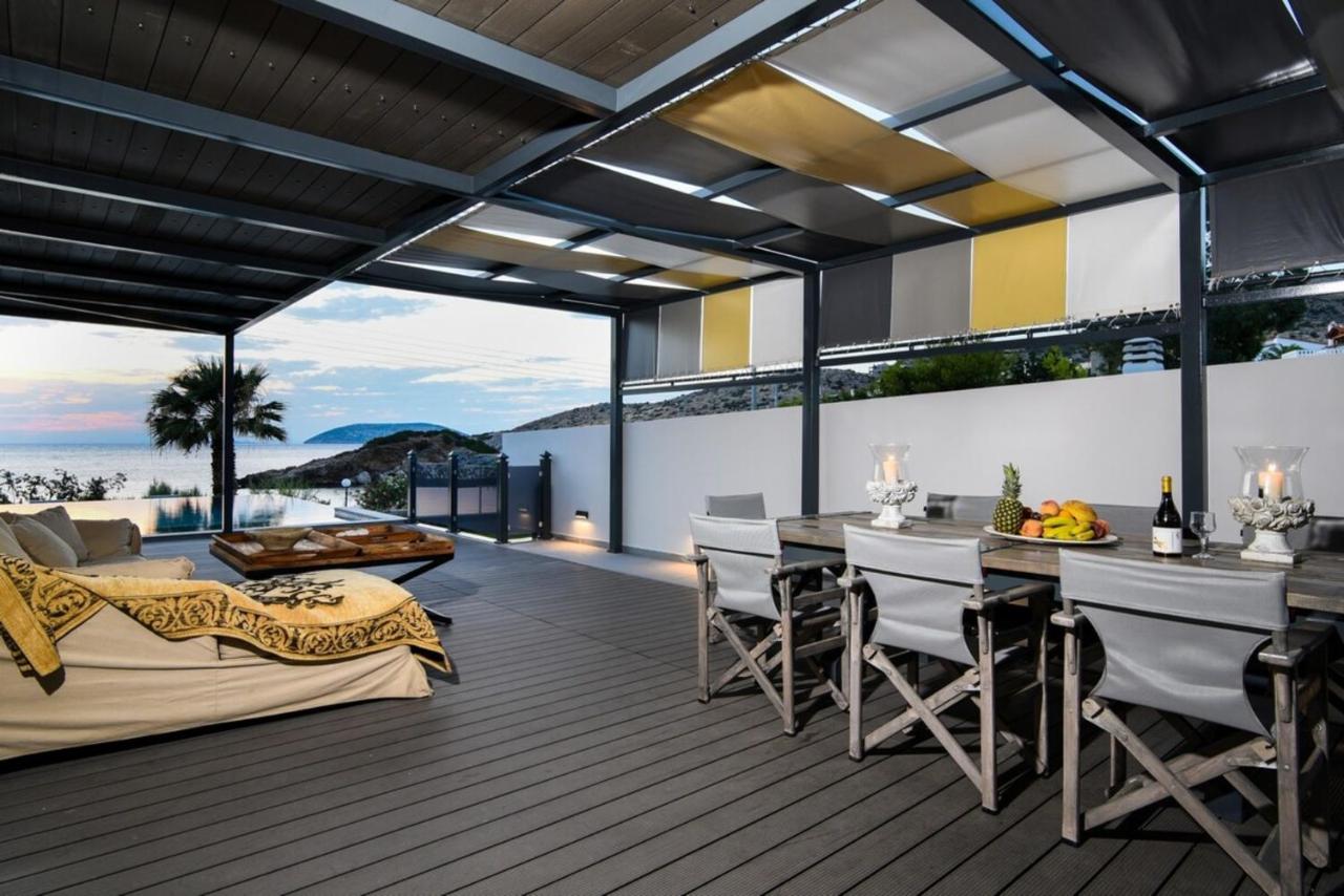 Luxury Beachfront Selenia Platinum In Sounio Villa *