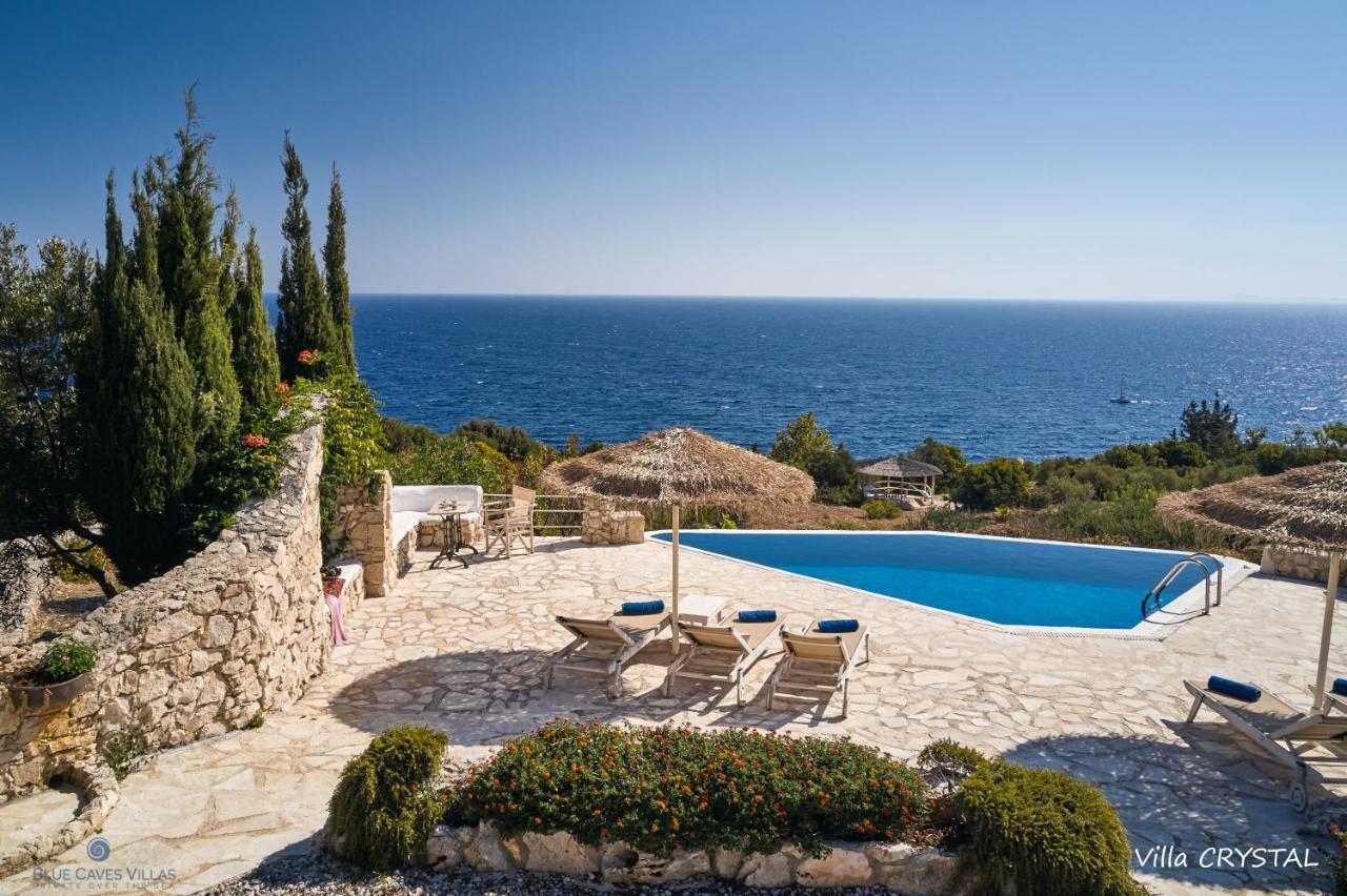 Blue Caves - Exceptional With Private Pools Direct Access To The Sea * Korithion