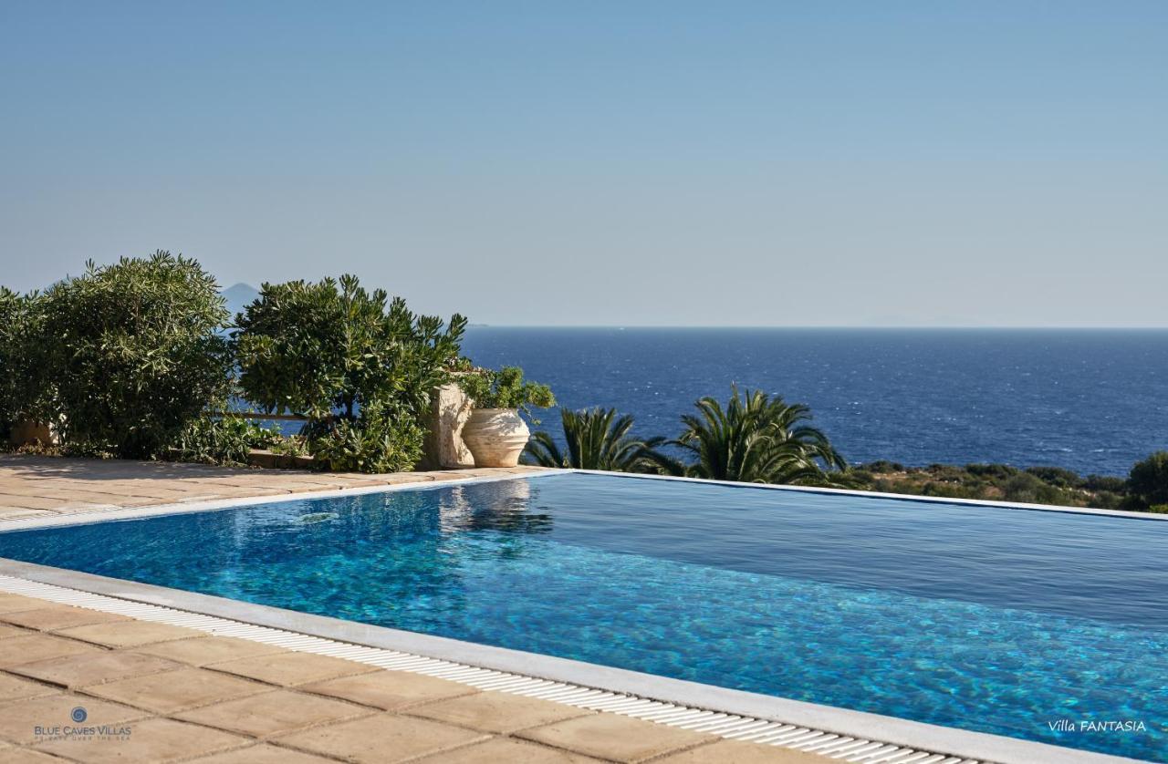 Blue Caves - Exceptional With Private Pools Direct Access To The Sea Villa Korithion