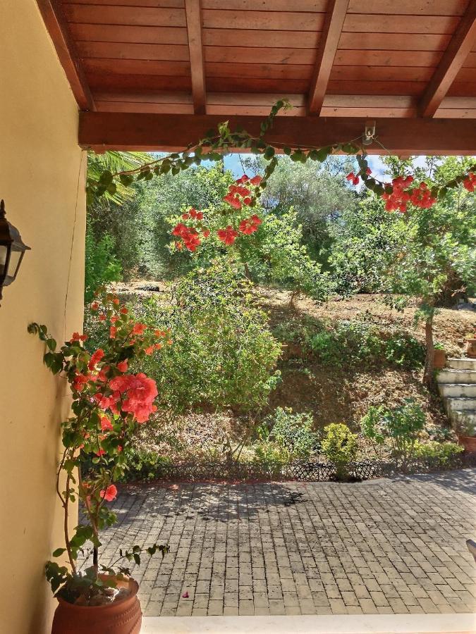 Gastouri Pascalia With Heated Pool In October And Views Villa