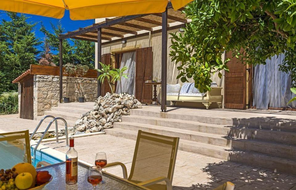 Villa Exclusive Crete Citrus 3 Bedroom Private Pool Rethymnon