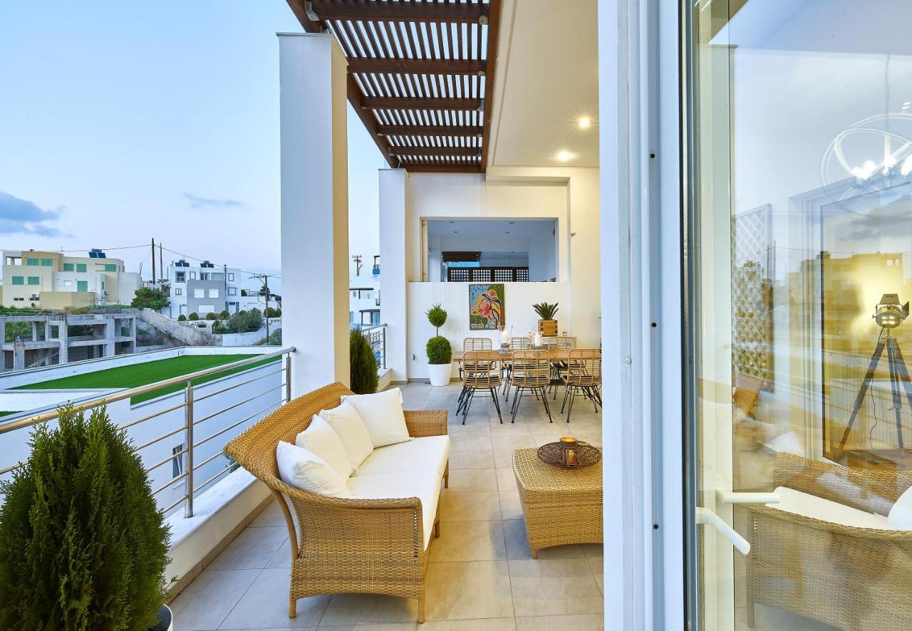 Spacious Mint Luxury Access To Private Villa Agia Pelagia (Crete)