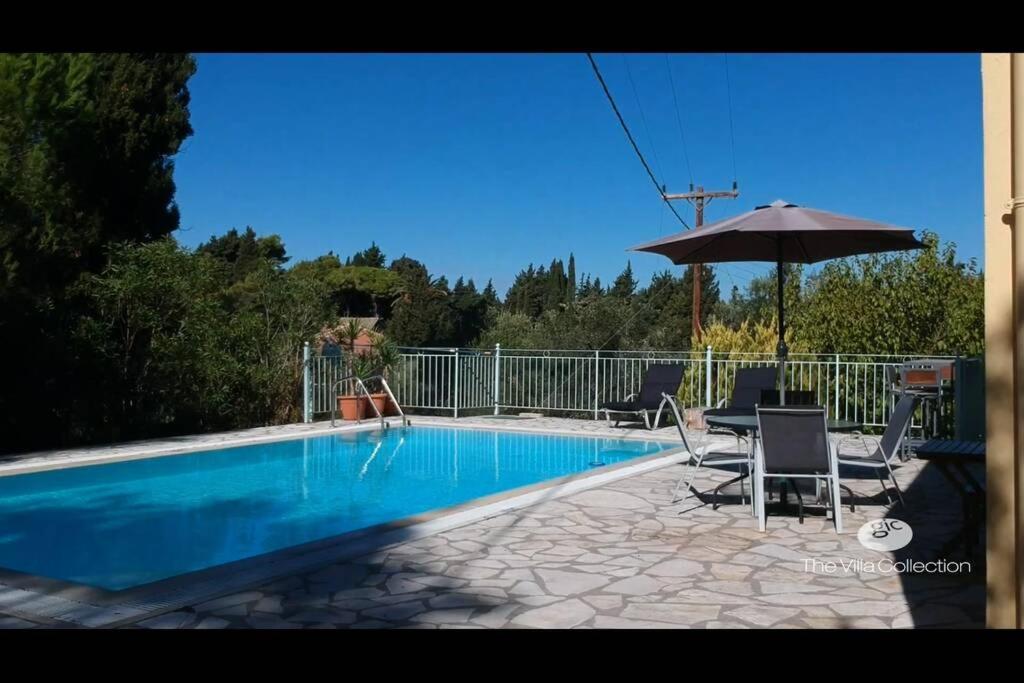Gastouri Pascalia With Heated Pool In October And Views Villa *
