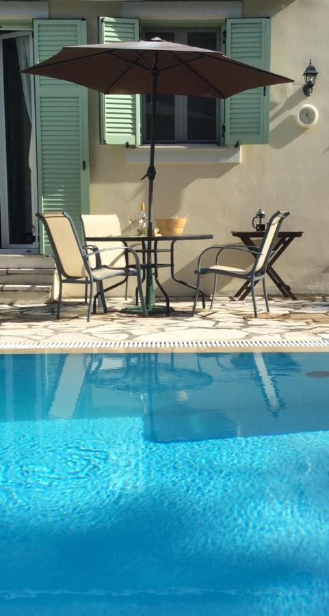 Gastouri Pascalia With Heated Pool In October And Views Villa *