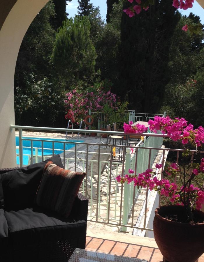 Villa Gastouri Pascalia With Heated Pool In October And Views Achilleion
