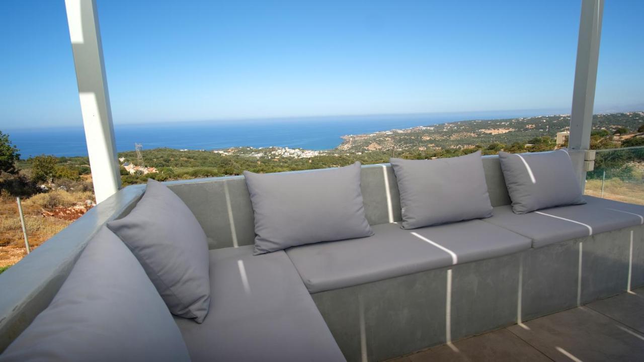 Villa Eva West With Infinity Pool & And Panoramic Sea View Gerani (Rethymno)
