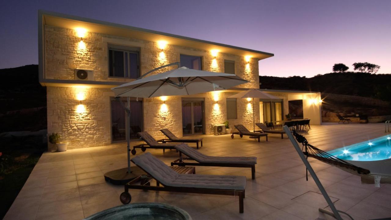 Eva West With Infinity Pool & And Panoramic Sea View Villa Gerani (Rethymno)