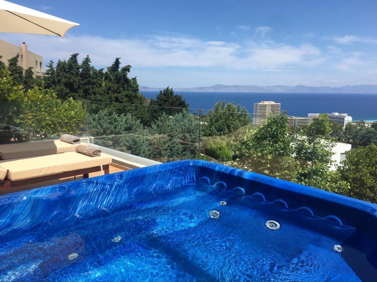 Flyviewflatsblue Privatehottub With Seaview * Ixia (Rhodes)