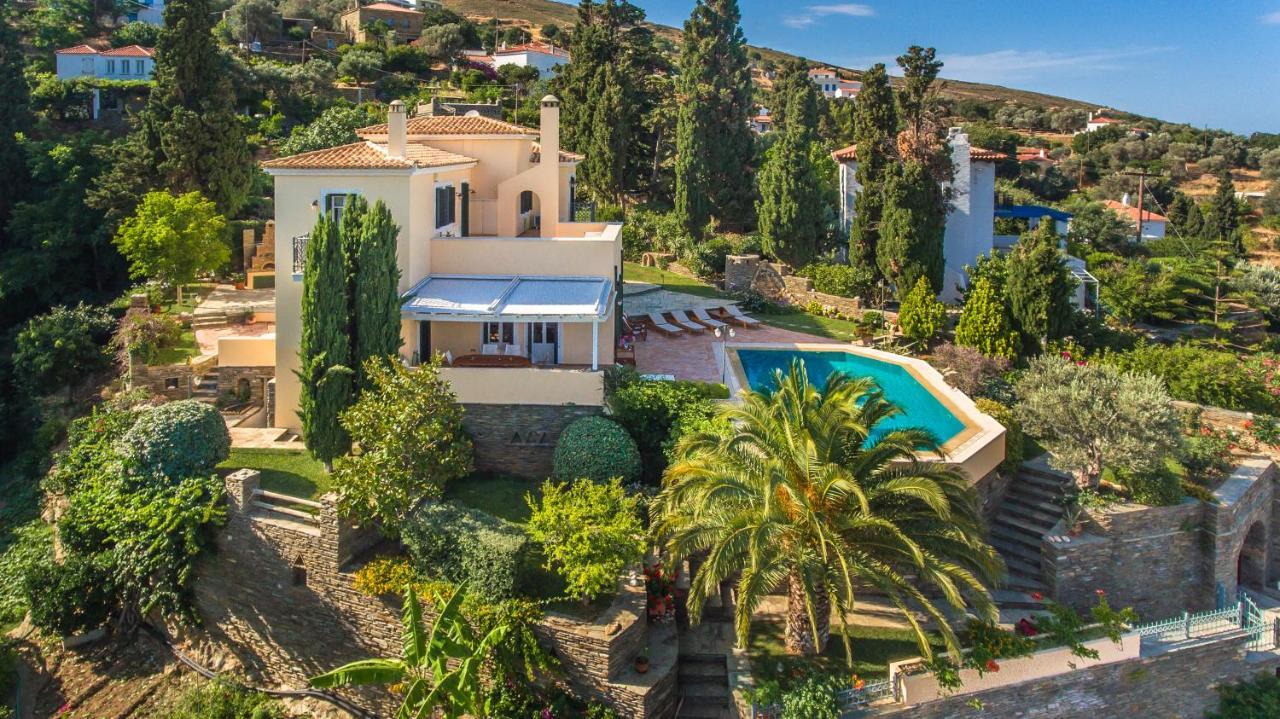 Villa Hortensia - Infinity Pool & Sea Views By Explore Andros