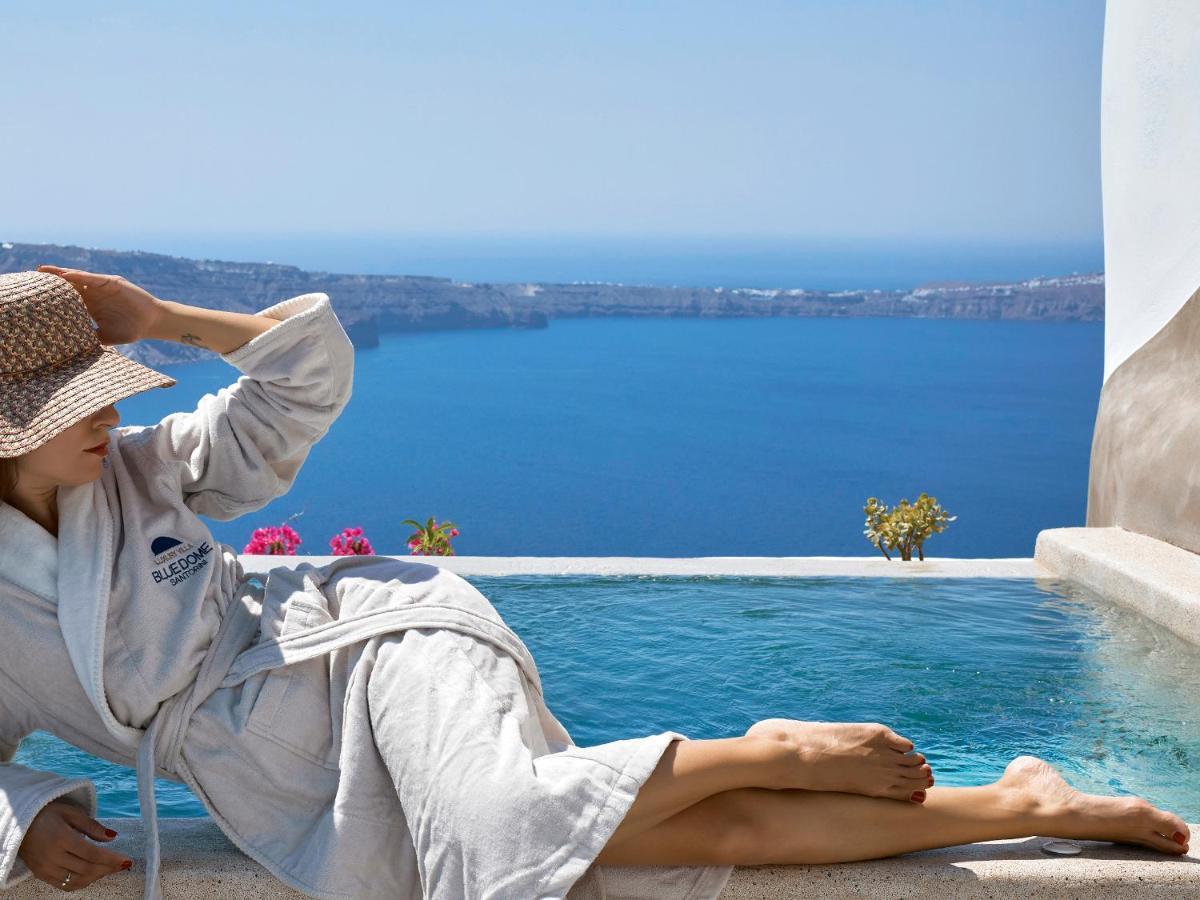 Luxury Blue Dome Santorini Villa