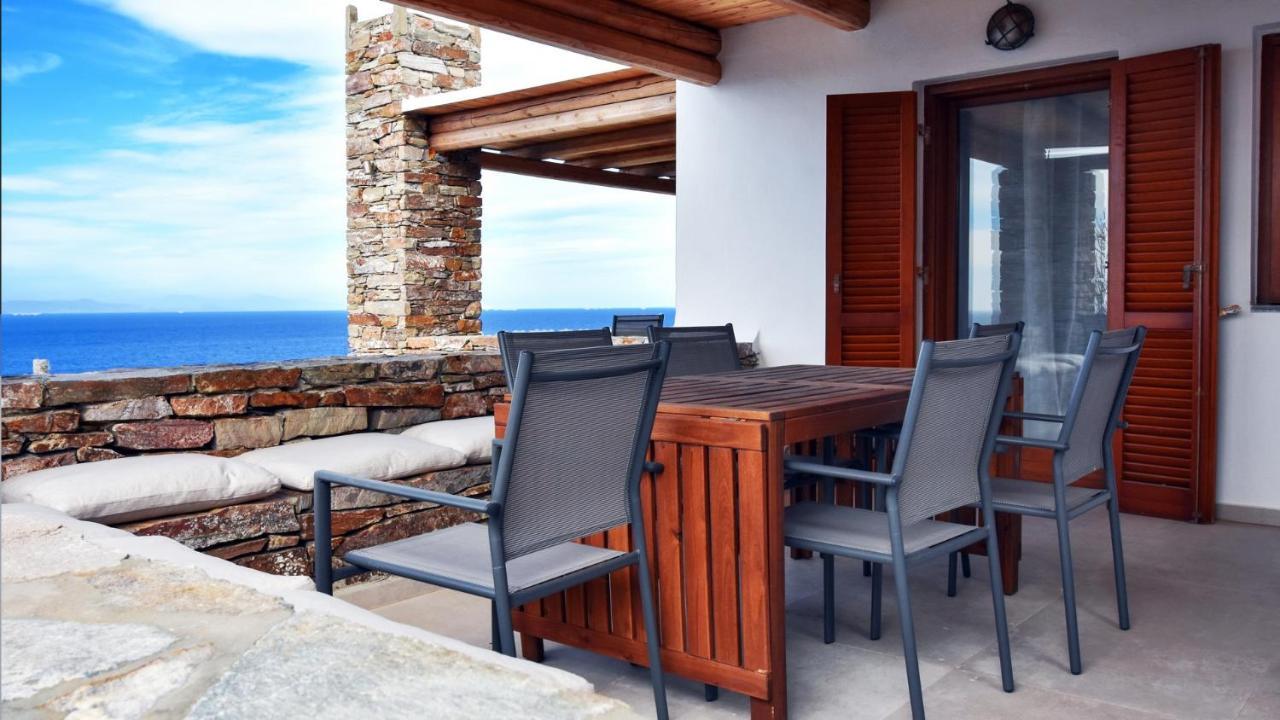 Holiday home Stone With A Sea Water Swimming Pool And A Sea And Sunset View Melissaki