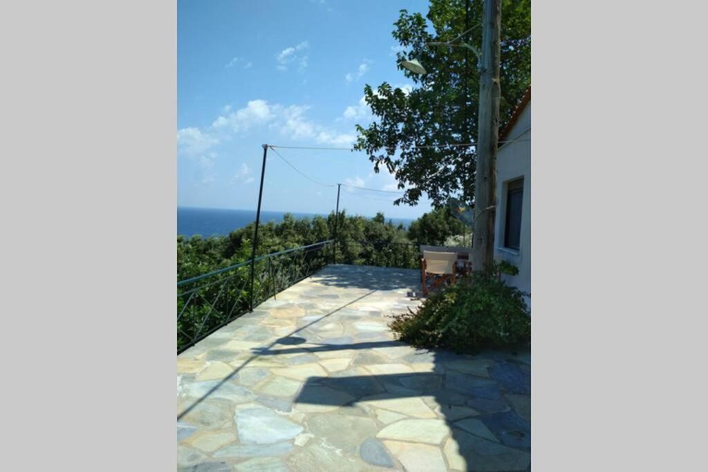Villa Balcony To The Aegean Sea - Pelion, Lampinou 37012 Pilion