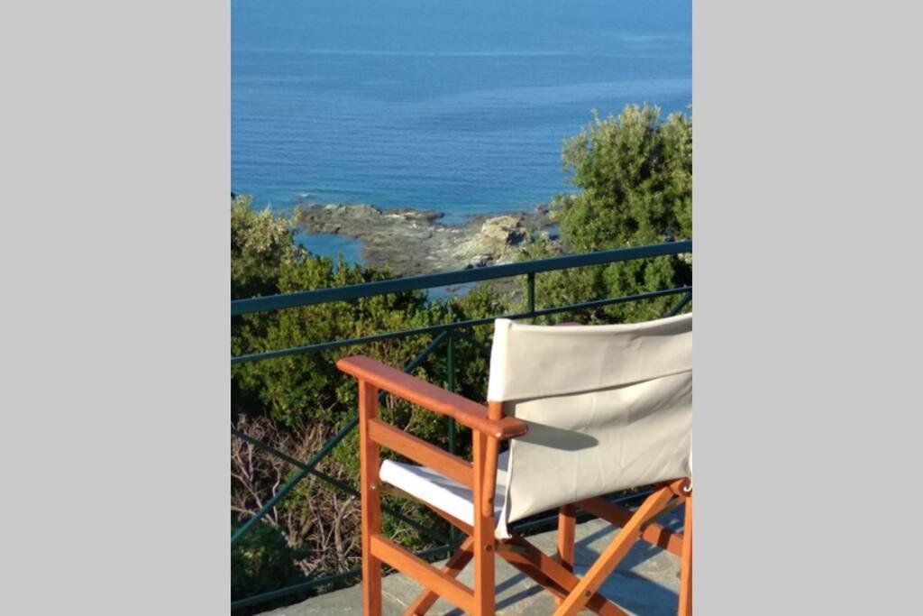 Villa Balcony To The Aegean Sea - Pelion, Lampinou 37012 Pilion