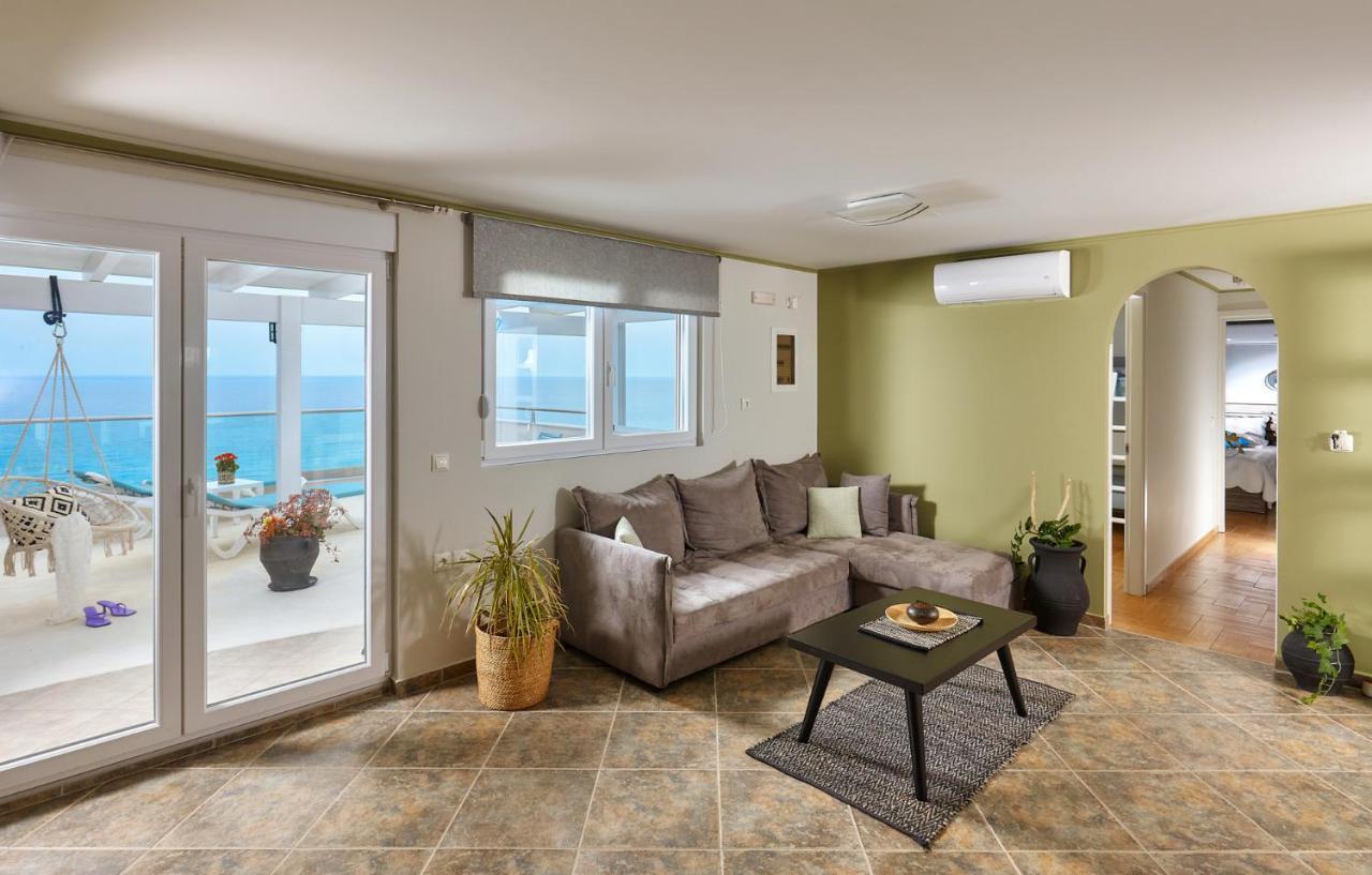 Breathtaking Sea View Flat In South Crete